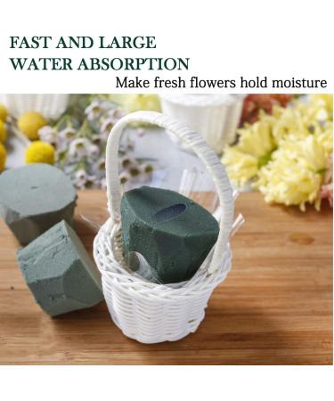SupKing 8 Pcs Floral Foam Blocks for Flower Arrangements 3.2x1.6 - Dry/Wet Green Plant Styrofoam for Fresh Flowers - Buy Online on GoSupps.com
