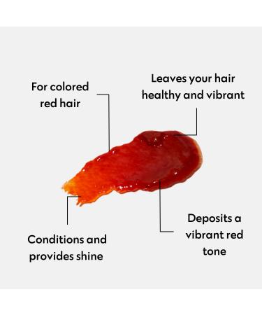 Four Reasons Color Mask - Red | 19 Shades | Tint Treatment for Toned Improved Color-Treated Hair | Semi-Permanent Hair Color 6.76 fl oz - Buy Online on GoSupps.com