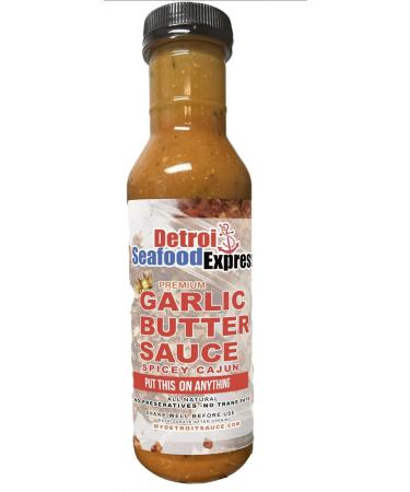 Detroit Seafood Express Cajun Garlic butter Sauce