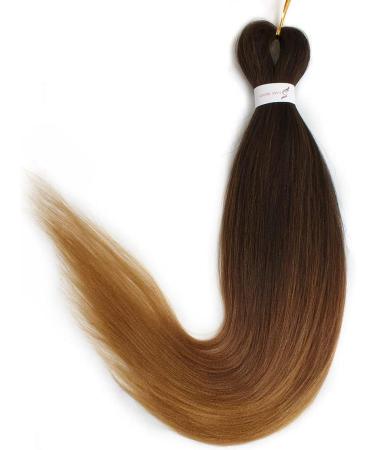 Leeven 30 Inch Pre Stretched Braiding Hair Extension for Woman 8 Packs EZ Braids Yaki Hot Water Setting Kanekalon Hair for Braiding Pre Stretched Ombre Braiding Hair /30 Inch 1B3027# 30 Inch (Pack of 8) 1B/30/27# - Buy Online on GoSupps.com