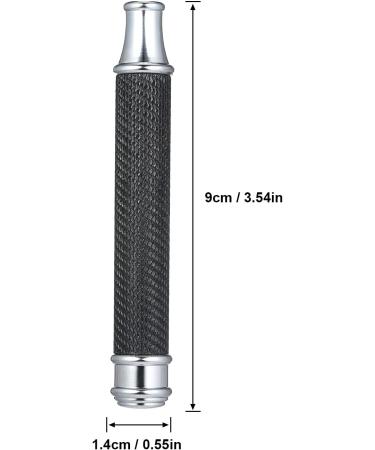 DAOCO Stainless Steel Grass Handle - Safety Replacement for Double Edge Razor & Beard Mustache Removal - Buy Online on GoSupps.com