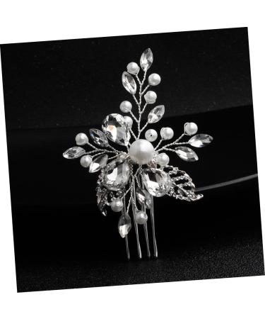 Ipetboom Hair Accessory 1 PC Alloy Hair Comb Hair Clip Simple Bridesmaid Hair Accessories - Buy Online on GoSupps.com