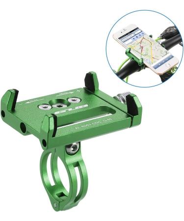 Lixada Universal Bicycle Phone Holder - Adjustable for 3.6-6.2 Inch Devices - Green | International Shipping - Buy Online on GoSupps.com