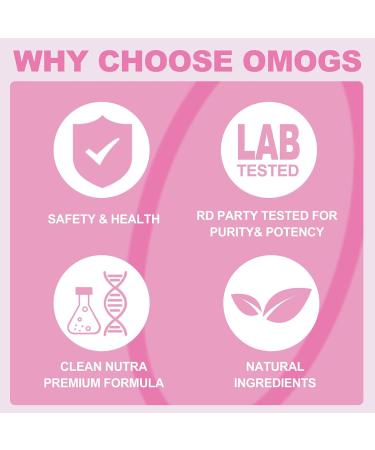OMOGS Collagen Peptides Powder with Prebiotics & Cranberry Extract -Hydrolyzed Collagen Peptides Support Hair Skin Nail Bone & Digestive Health Grass Fed Non-GMO for Women & Men - Buy Online on GoSupps.com