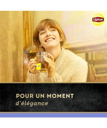 Lipton Earl Grey Black Tea Rainforest Alliance Label 60 Sachets (Pack of 3x20 Sachets) - Buy Online on GoSupps.com