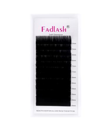 Individual classic 1: 1 eyelash extension 0.20mm D Curl Mix 15-20mm eyelashes Extensions lashes Professional classic individual eyelash extension Black natural pennant extension mix (15-20) 0.20-D