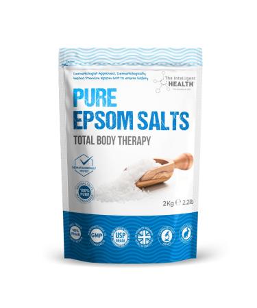 Pure Epsom Salts | Magnesium Sulphate Bath Salt (2kg Pack)