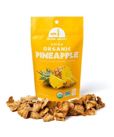 Mavuno Harvest Pineapple Dried Fruit Snacks | Organic Dried Pineapple Chunks| Gluten Free Healthy Snacks for Kids and Adults | No Sugar Added  Vegan  Non GMO  Direct Trade | 2 Ounce  Pack of 6 Pineapple 2 Ounce (Pack of  - Buy Online on GoSupps.com