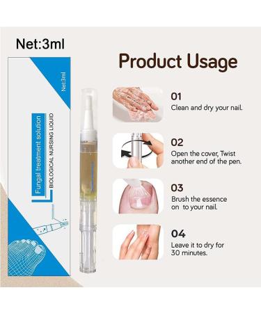 Okita Toenail Fungus Treatment Pen - Effective Nail Repair for Healthy and Strong Nails (5Pcs) - Buy Online on GoSupps.com