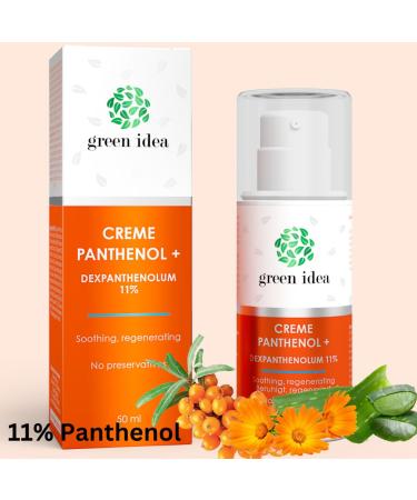 Panthenol+11% for Dry Skin | Dexpanthenol Aloe Vera Calendula & Avocado Oil | Post-Sun Care | Recommended by Ekz | 50 ml - Buy Online on GoSupps.com