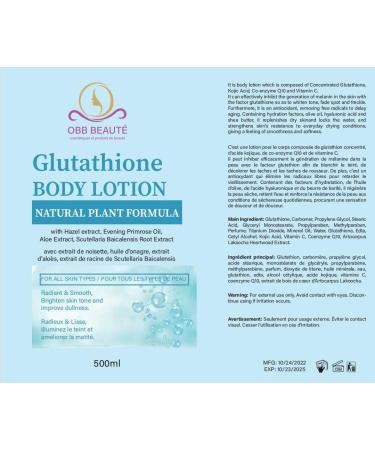  OBBBeaut GLUTATHIONE ILLUMINATING RANGE ++++ OBB BEAUTY WITH NATURAL PLANT INGREDIENTS. Milk 500ml face serum 120ml face cream 50g soap 250g OBB BEAUTY GOLD GUMMIES 60 GUMMIES. - Buy Online on GoSupps.com