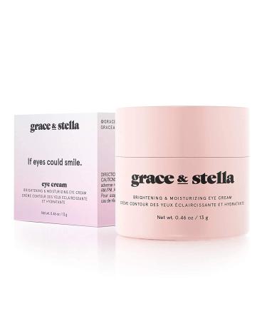 Grace and Stella Eye Cream for Dark Circles, Bags, and Puffiness - Vegan Anti-Aging Under Eye Treatment (13g) - Made in USA - Buy Online on GoSupps.com