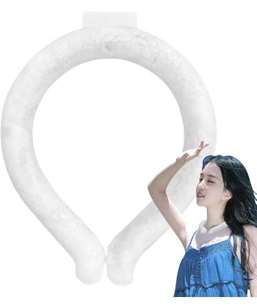 Cooling Wraps for Neck - Reusable Cooling Collar Wraps for Hot | Wearable Tube Heat Reduction Body Cooling for Hot Outdoor School Gym Offices Money money White Below 18 Degrees - Buy Online on GoSupps.com
