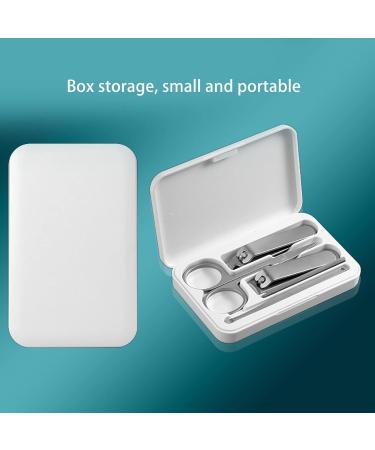 Nail Clipper Set Easy Storage Portable Size Strong Durable Widely Used Manicure Tools High Sharpness 5 Pieces Stainless Steel for Foot - Buy Online on GoSupps.com