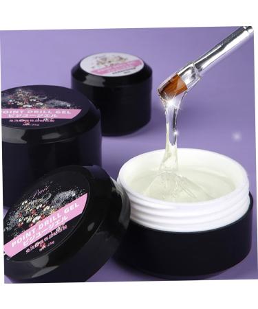 FRCOLOR 3 Pcs Disposable Glue Tools Nail Rhinestones Valid Accessories for Nail Art Sticking Accessory Nail Diy Point Drill Gel Nail Diy Drill Glue Nail Art Glue Gem Glue 5x4cmx3pcs As Shownx3pcs - Buy Online on GoSupps.com