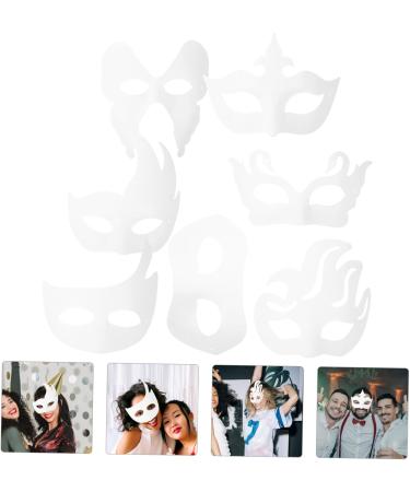 56-Piece DIY Pulp Mask Subscription | Christmas & Halloween Decorations | Kids' Animal Masks & Monochrome Masquerade Costumes | Perfect Gifts for Men & Children - Buy Online on GoSupps.com