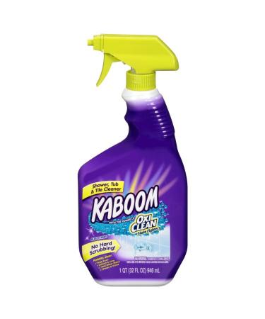 Kaboom Shower, Tub & Tile Cleaner with Oxi Clean 32 oz 32 Fl Oz (Pack of 1)