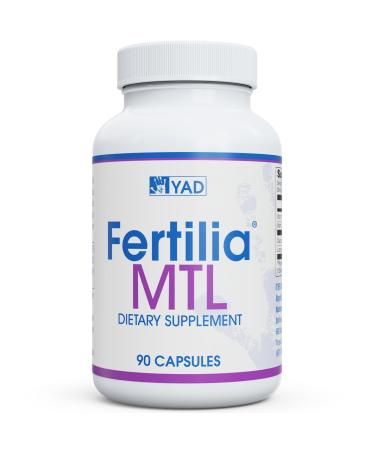 Fertilila MTL Men s Fertility Support Supplement | Male Pre-Conception Vitamins | Non-GMO Gluten-Free Dairy-Free | 90 Capsules - 3 Month Supply