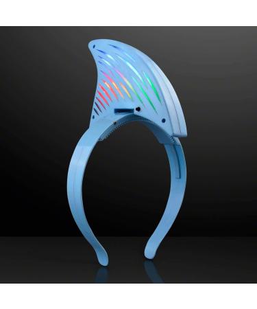 FlashingBlinkyLights Light Up LED Shark Fin Headband