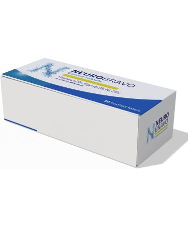 Neurobravo Vitamin B1 B6 B12 Tablets for Nerve Health Nerve Pain Numbness Muscle Stiffness Muscle Cramp Impaired Sensation - Buy Online on GoSupps.com