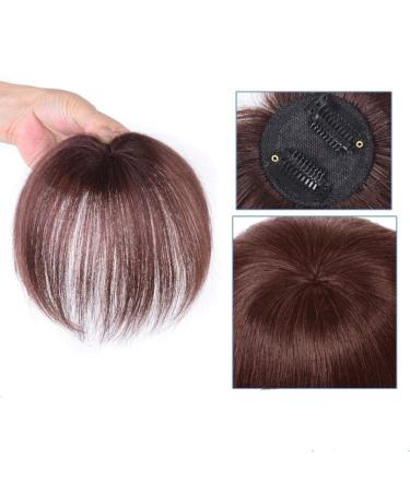 BGHJUE Short Hair Wig for Women - Real Hair Replacement Natural Look Light and Thin Hand-Woven White Hair Piece - Buy Online on GoSupps.com