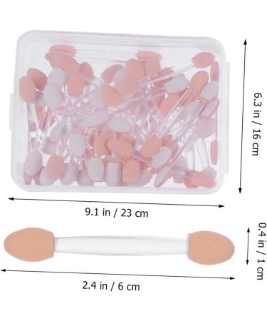Baluue 750 Pcs 5 Boxes Plastic Eye Shadow Sponge Eyeshadow Brush Non Latex Cream Applicator - Buy Online on GoSupps.com