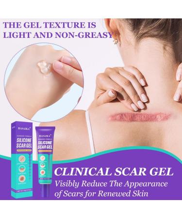  HASAIKA Scar gel cream for new and old scars smooth and hydrated skin 40 g - Buy Online on GoSupps.com