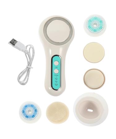 Mikinona 1 Set Facial Cleansing Brush Makeup Remover Brush Cleaning Brush Electric Face Washing Brush Electric Cleaner Brush Pore Cleaner Electric Face Cleaner Pores Abs Washbasin
