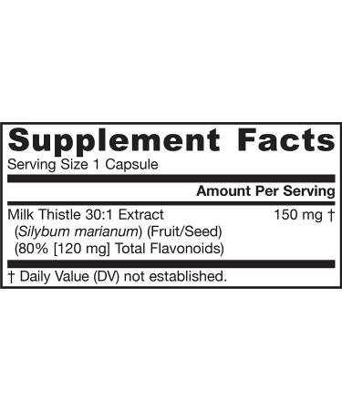 Jarrow Formulas Milk Thistle 200 Veggie Caps - Support Liver Health & Detox - Buy Online on GoSupps.com