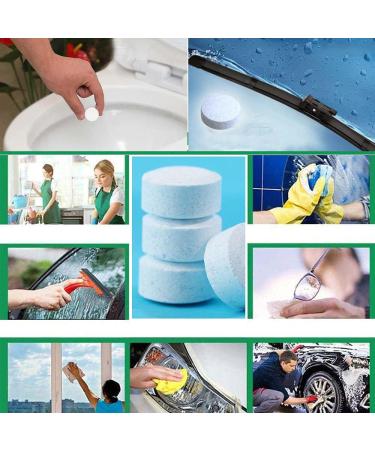 Multifunctional Solid Effervescent Cleaning Tablets for Bathrooms & Kitchens | Portable Deep Cleaning Set - Buy Online on GoSupps.com