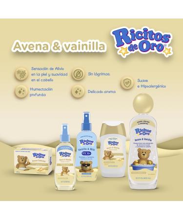Ricitos de Oro Avena & Vainilla Body Lotion - Deep Moisture 8.4 Fl oz | Best International Shipping - Buy Online on GoSupps.com