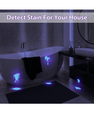 MOWETOO UV Torch LED Torch 2 in 1 Black Light with 4 Modes Waterproof 395nm UV Light Super Bright 500lm for Inspection Pet Urine Detecting Camping Including Accessories 3 AAA Batteries LE-8613d 1 Pack - Buy Online on GoSupps.com