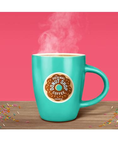Original Donut Shop Medium Roast Decaf Coffee | 72 Count Pods - Delicious & Smooth - Buy Online on GoSupps.com