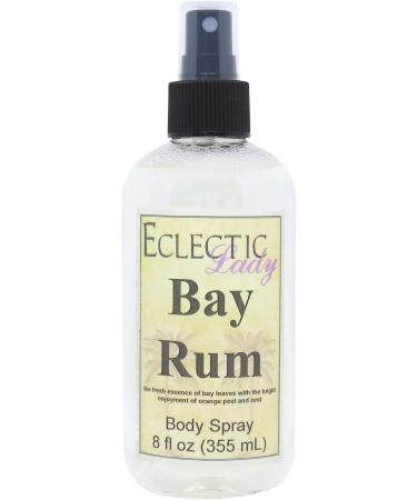 Bay Rum Body Spray (Double Strength) 16 ounces Body Mist for Women with Clean Light & Gentle Fragrance Long Lasting Perfume with Comforting Scent for Men & Women Cologne with Soft Subtle Aroma 16 Fluid Ounces (Double Strength)