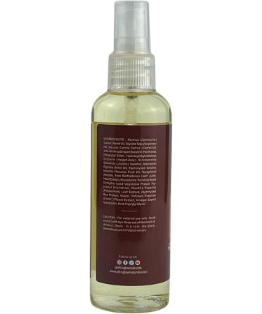 AfroGlow - Hair Growth Serum Infused With Catstor Oil Keratin and Jojoba Oil To Revive and Rejuvenate Your Hair 118ml - Buy Online on GoSupps.com