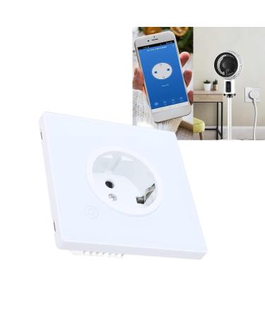 16A Smart Socket - Wall Timing Panel 1 Way Smart Outlet with Screw & User Manual for Home - Buy Internationally! - Buy Online on GoSupps.com
