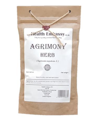 Health Embassy Herbe d'Aigremoine Eupatoire Tisane - Agrimonia Eupatoria L - Agrimony Herb (100g) 50 g (Lot de 1)