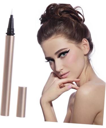 WOFASHPURET 5pcs Eyeliner Empty Pipe Refillable Liquid Glitter Eyeliner Lip Gloss Tubes Bottle Golden Plastic 1 count (Pack of 1) Golden - Buy Online on GoSupps.com