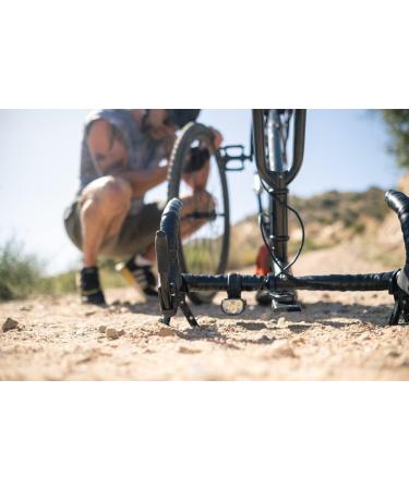 Handlebar Jack Portable Repair Stand V2 for eBikes - Complete Bundle with Extender Kit, Reflective Stickers - Set of 2 Jacks - Buy Online on GoSupps.com