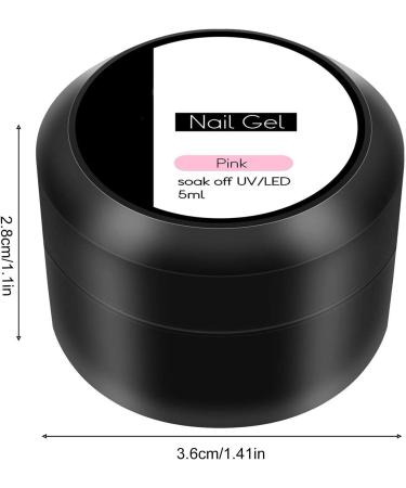 FACYNDE Solid Extension Nail Gel - Transparent Powder #03 | Nail Art Modeling & Builder Gel for DIY Manicures - International Shipping Available - Buy Online on GoSupps.com