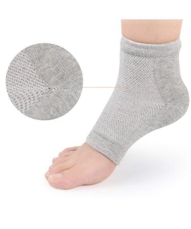 Moisturizing Gel Heel Socks for Dry Cracked Skin | Hydrating Foot Care | E-Commerce Store - Buy Online on GoSupps.com