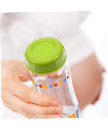 UPKOCH 30 Pcs Baby Bottle Seal Cap Feeding Bottle Cap for Travel Milk Bottle Caps Beverage Bottle Caps Replacement Travel Caps Girls Girl Child Glasses Milk Storage Food Grade Pp Greenx3pcs 4.3x4.3x1.5cmx3pcs - Buy Online on GoSupps.com