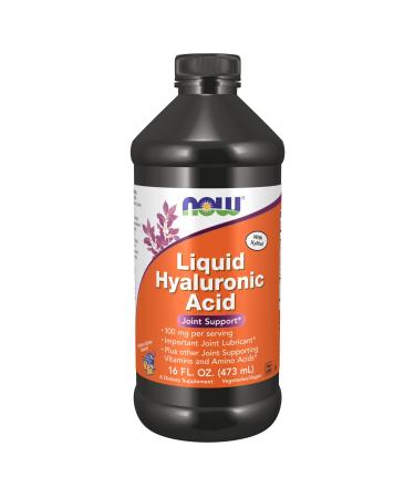 Now Foods Liquid Hyaluronic Acid Berry Flavor 100 mg 16 fl oz (473 ml)