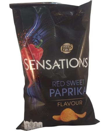  Lay's Lays Chips | Sweet Paprika Red Sensations | Lay'S | American Chips | 150 g Total - Buy Online on GoSupps.com