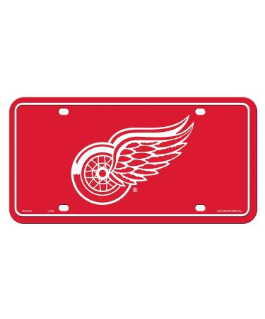 Rico Industries NHL Detroit Red Wings Champ Laser Engraved Small Notepad Jounral/Notepad 8.25" x 5.25"- Office Accessory