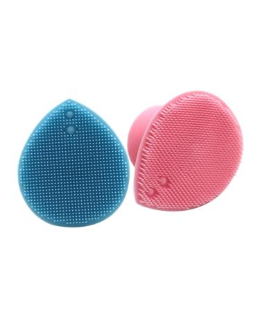 Beaupretty Soft Bristle Facial Brush Shampoo Shampoo Silicone Bath Rubber Facial Scrubber Pore Scrubber Soft Bristle Facial face Washing face spa Hair Baby Silica Gel Head Baby