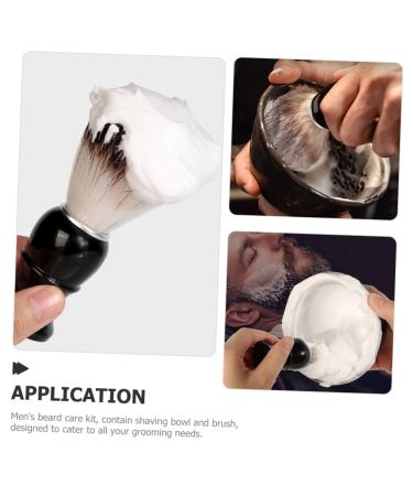 PopetPop Razor Shell Set - Men's Shaving Brush Foam Cup & Gift Set for Ultimate Grooming - Buy Online on GoSupps.com