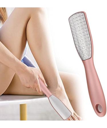 Verdant Touch Foot Dead Skin Remover Stainless Steel Double Sided Foot File Callus Remover Pedicure Tool for Dead Skin Foot Rasp Rose Gold - Buy Online on GoSupps.com