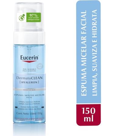 Eucerin Dermatoclean Micellar Foam 150 Ml - Buy Online on GoSupps.com