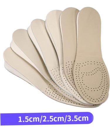 FRCOLOR Height Increase Insoles - 3 Pairs Invisible Heel Lift Inserts for Shoes | Height Increase Shoe Pads & Accessories - Buy Online on GoSupps.com